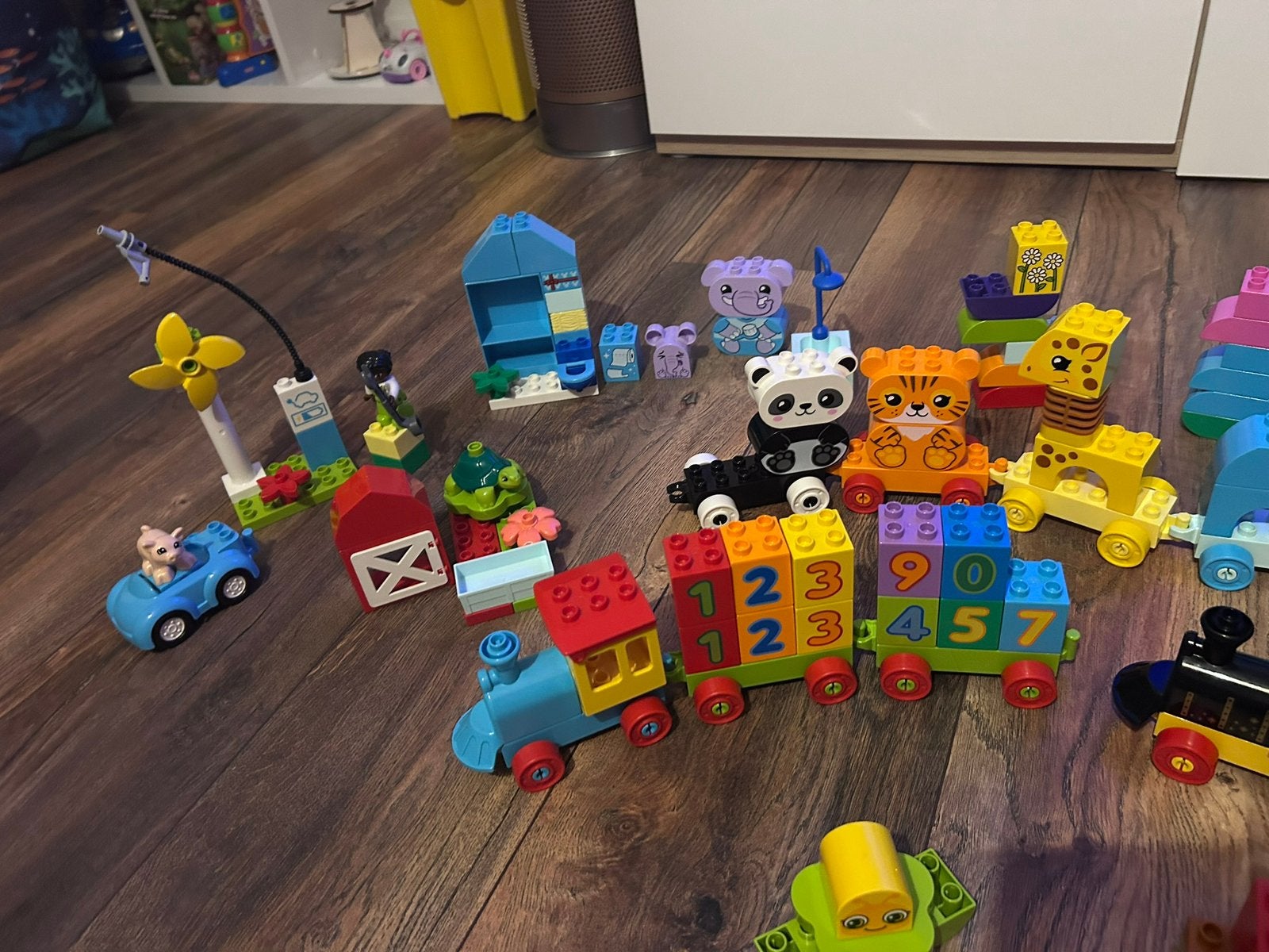 Lego duplo / 111 pieces, Ophalen, Zo goed als nieuw