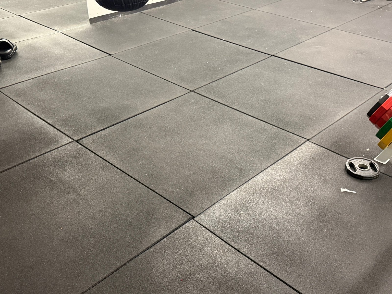 30x Fitnessmatten - Rubberen Vloertegels voor Gym/Sportschoo, Ophalen of Verzenden, Gebruikt, Fitnessmat