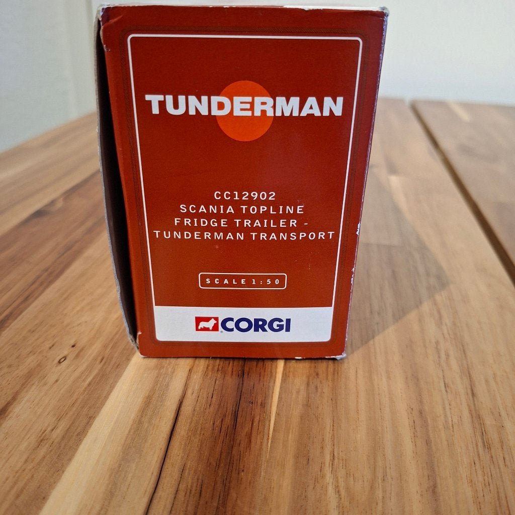 Corgi Tunderman Scania Topline FridgeTrailer Limited Edition, Verzenden, Nieuw, Bus of Vrachtwagen, Corgi