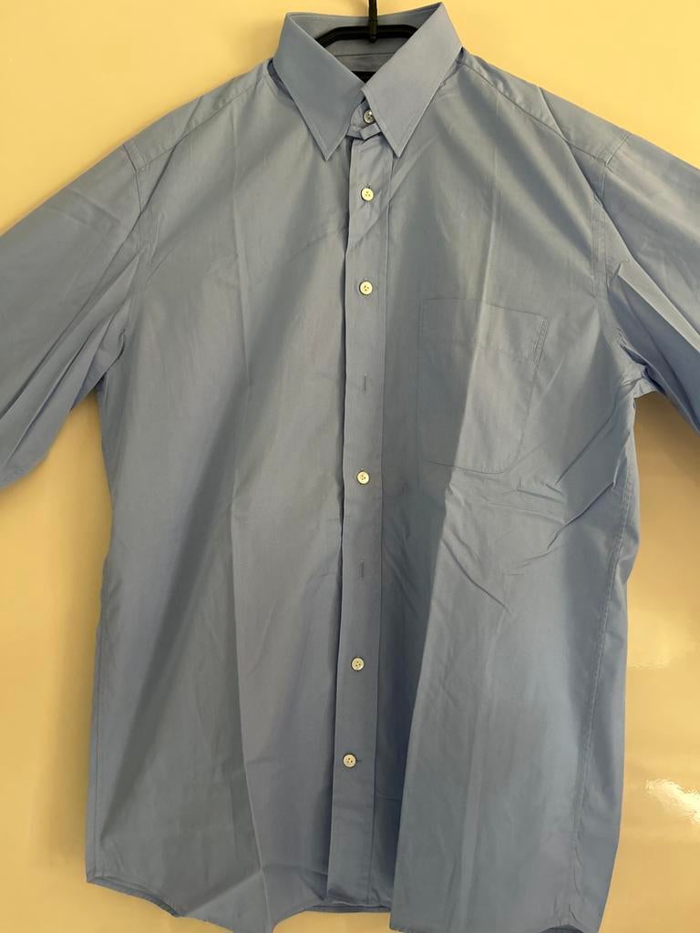 Van Laack Royal overhemd - Lichtblauw - Nieuw, Kleding | Heren, Ophalen, Zo goed als nieuw, Blauw, Overige halswijdtes