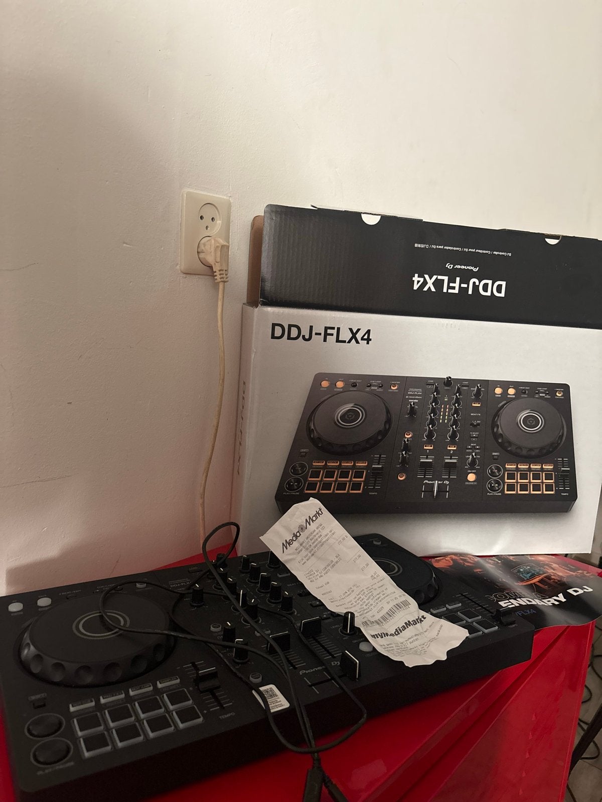 Pioneer DDJ FLX4 DJ Controller - Zo goed als nieuw, Ophalen of Verzenden, Zo goed als nieuw, Dj-set, Pioneer