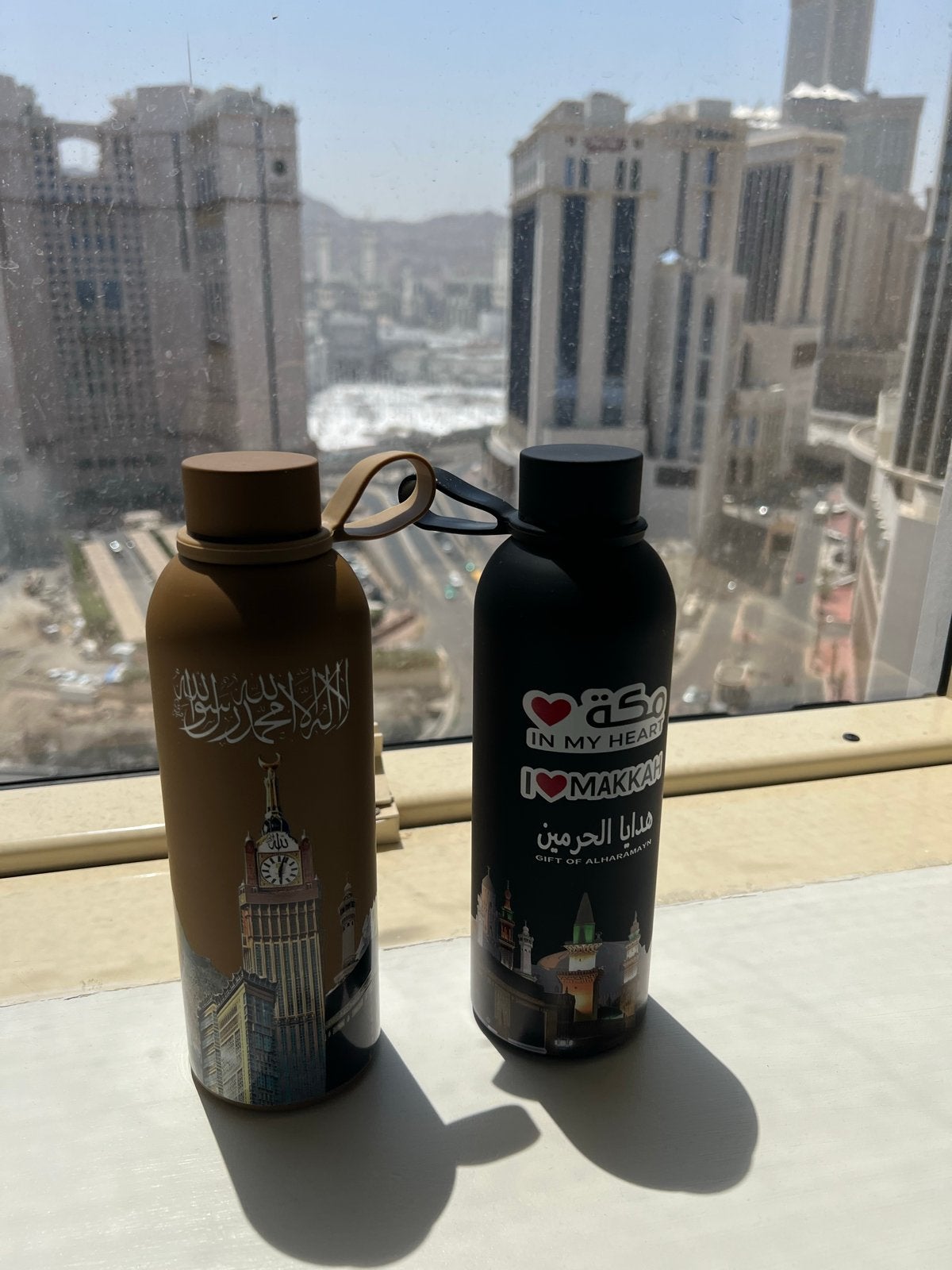 Mekka en Medina Waterflessen Isoleerfles Termosfles  -, Overige typen, Nieuw, Ophalen of Verzenden, Metaal
