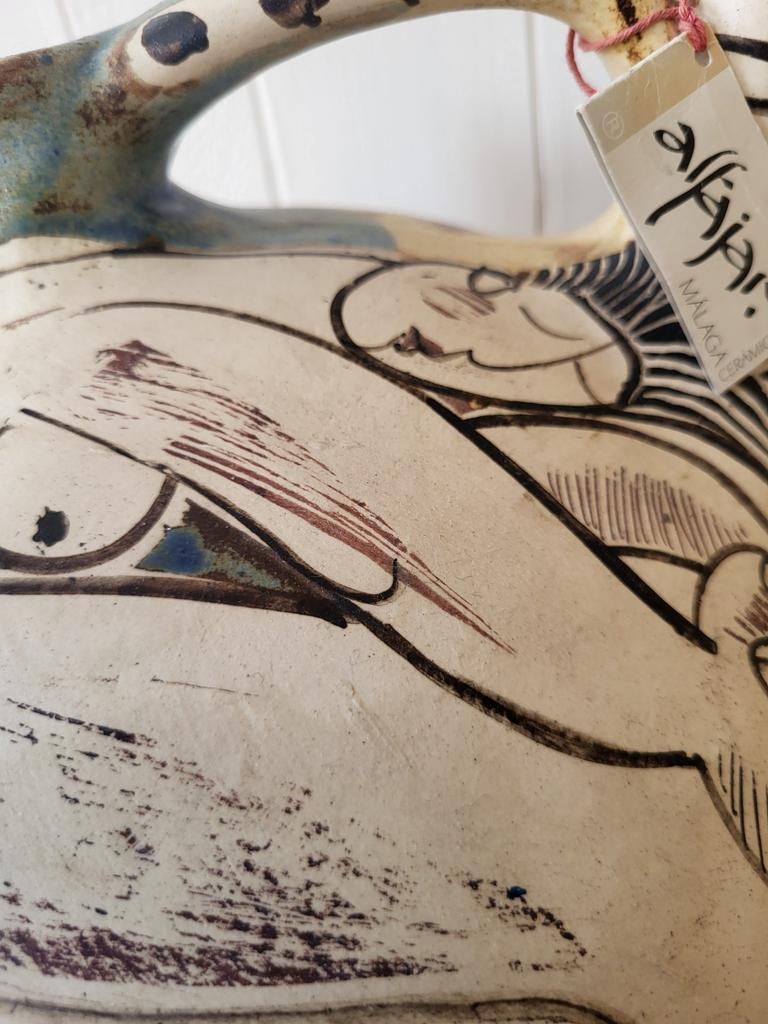 Vaas spanje nieuw aardewerk, Antiek en Kunst, Ophalen of Verzenden