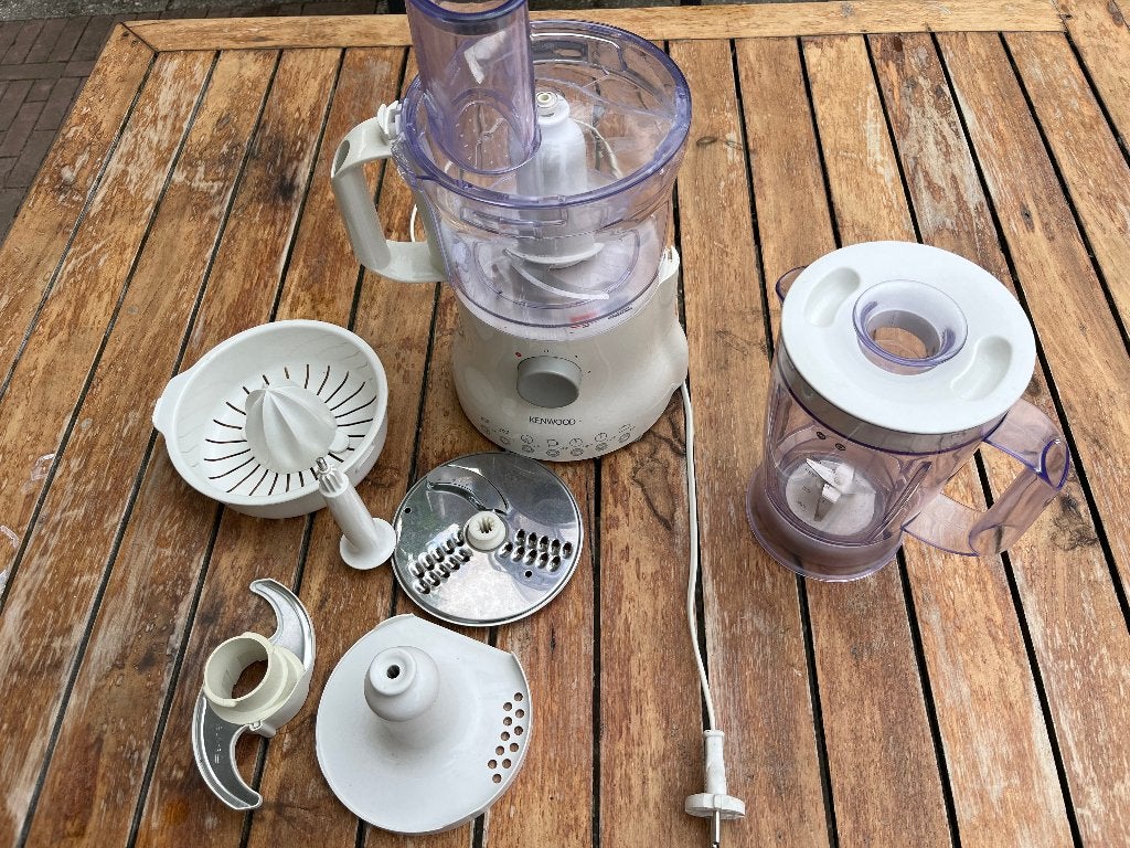 Keukenmachine, Ophalen, Gebruikt, Kunststof, Wit