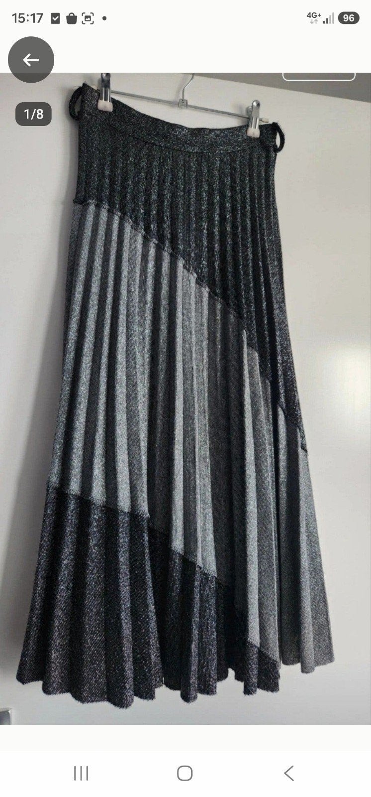 Dames Plissé Lange Rok Maat M - Warm voor Herfst/Winter, Kleding | Dames, Maat 38/40 (M), Meerkleurig, Ake, Ophalen of Verzenden