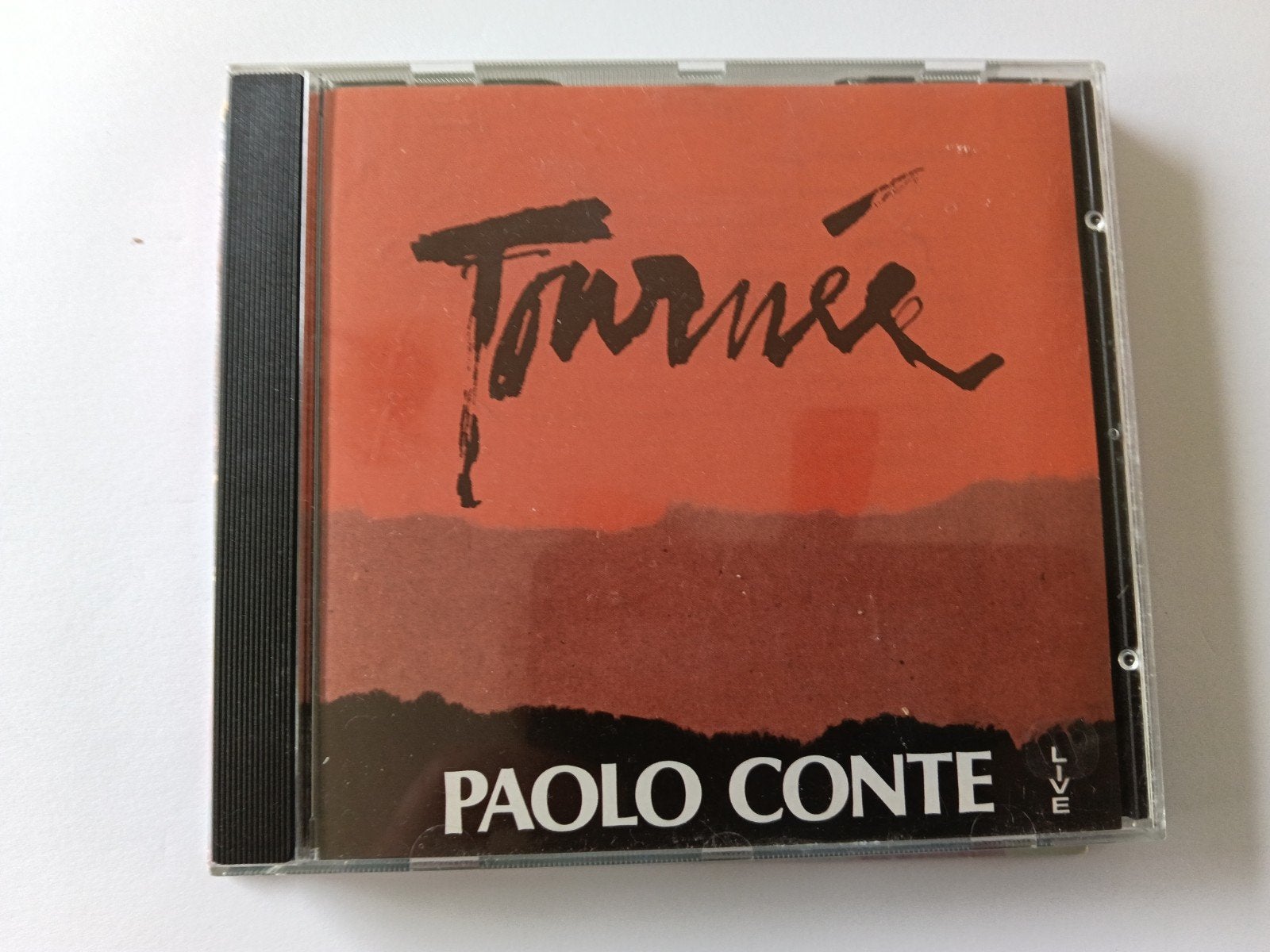 Paolo Conte - Tournée (Live) CD, Ophalen, Gebruikt, Live-album, Inclusief doosje