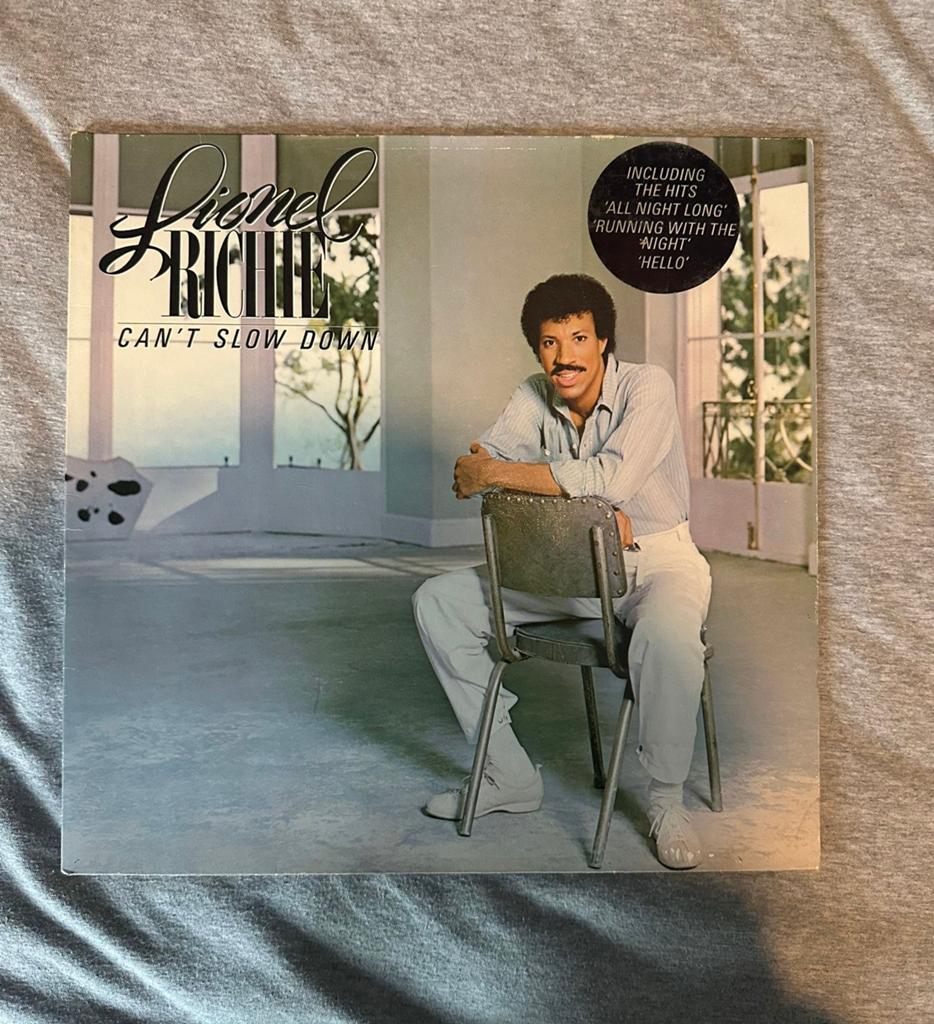 (VINYL) Can’t slow down - Lionel Richie, Cd's en Dvd's, Vinyl | Pop, Ophalen, Gebruikt, 1980 - 1989, 12 inch