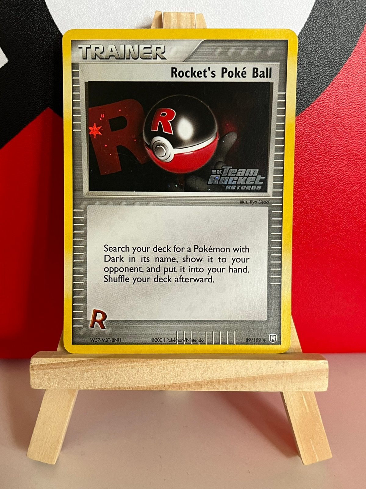 Rocket’s Poké Ball (TRR 89) Stamped - EX Team Rocket Returns, Ophalen of Verzenden, Zo goed als nieuw