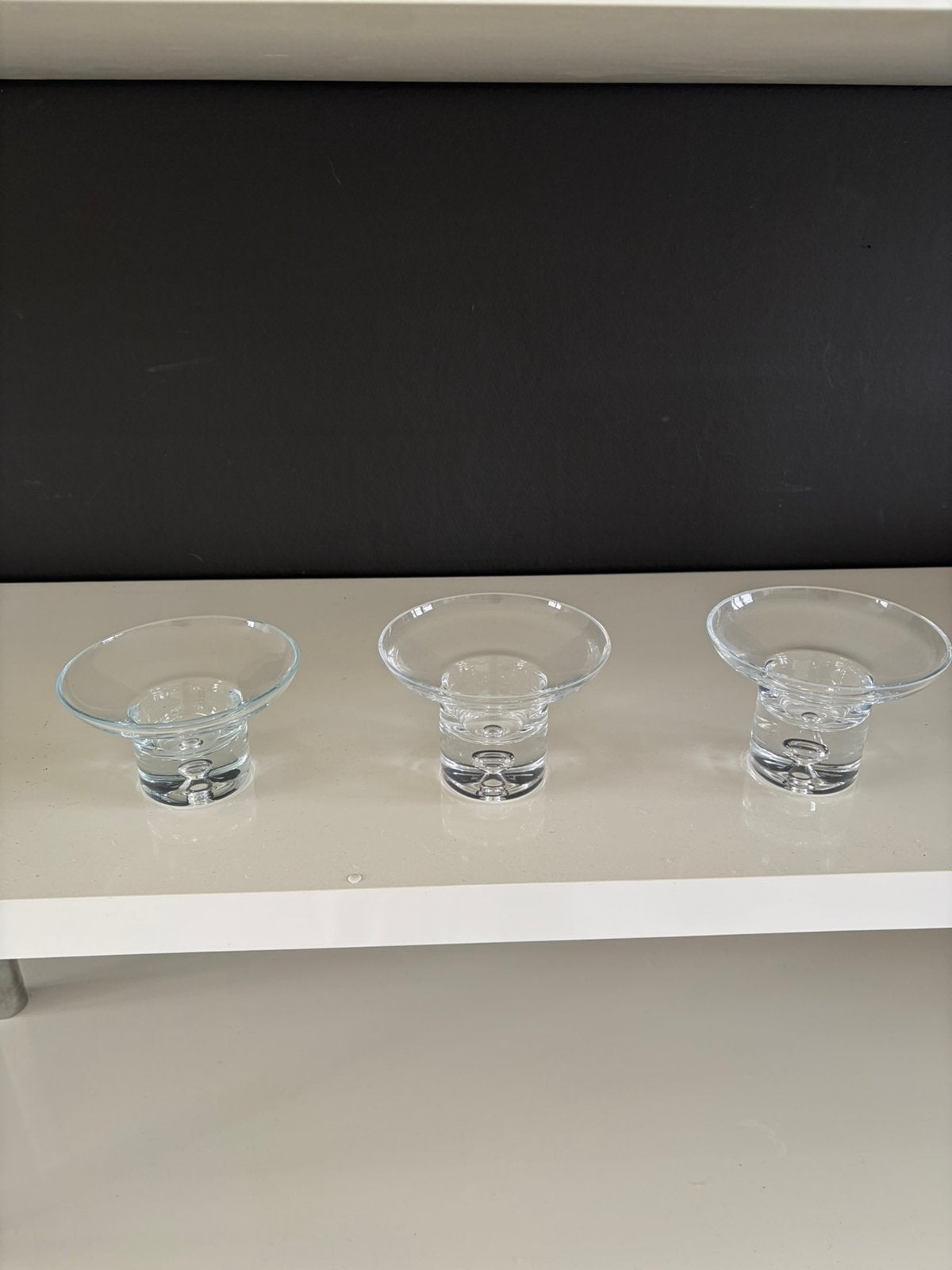 Krosno glas kaars, Ophalen of Verzenden, Zo goed als nieuw, Glas, Minder dan 100 cm