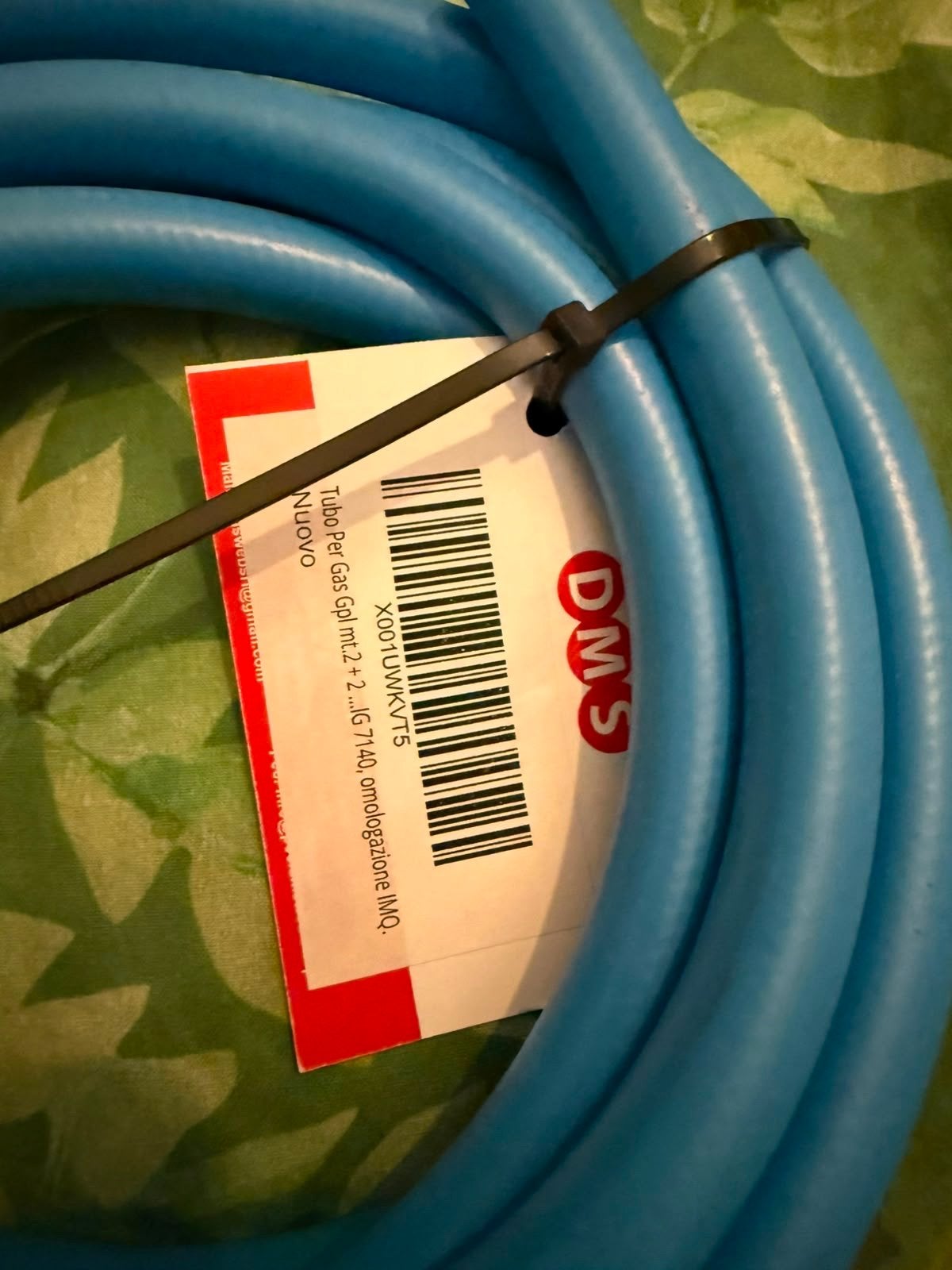 Nieuwe DMS TECNOTEX GAS GPL slang - 0.2 BAR, Ophalen of Verzenden, Nieuw, Overige merken, Kabel of Snoer