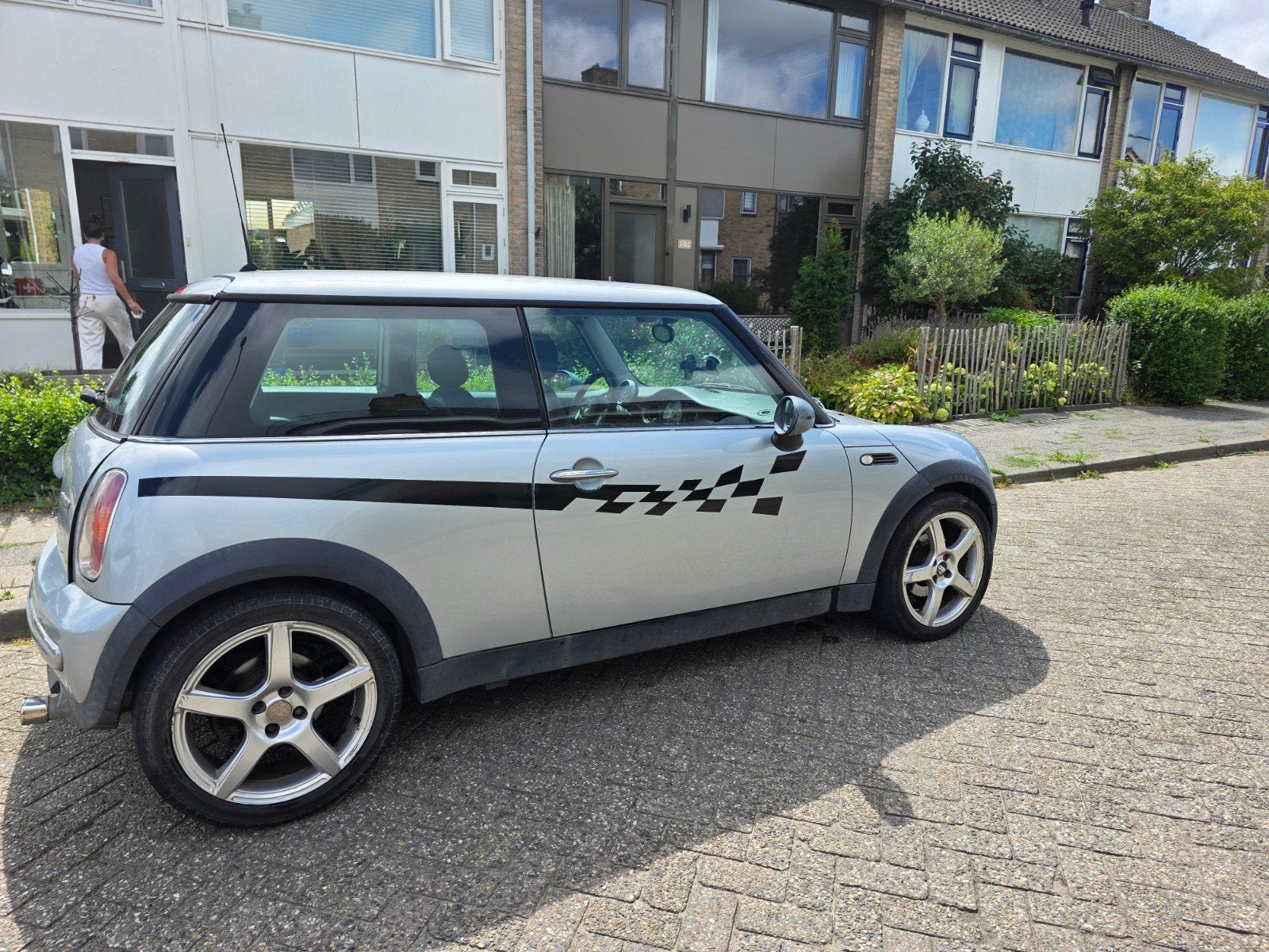 Mini 1.6 16V ONE 2003 Grijs, Auto's, Mini, Voorwielaandrijving, 15 km/l, 4 cilinders, 4 stoelen