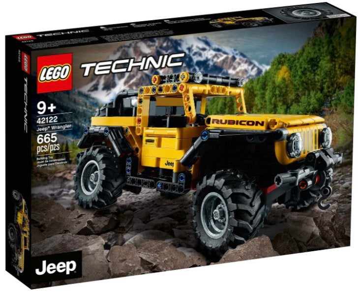 Lego Technic 42122 Jeep Wrangler zonder doos - O9, Kinderen en Baby's, Speelgoed | Duplo en Lego, Lego, Lego, Lego, Ophalen of Verzenden