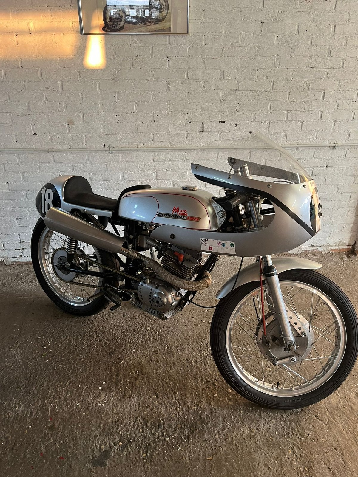 Classic/Moto Morini Corsaro Classic 125 cc racer, Motoren, Motoren | Oldtimers, Ophalen