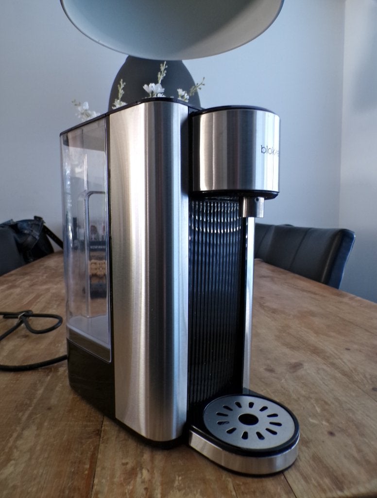 Zeer mooie heet-water dispenser, 2 liter of meer, Ophalen of Verzenden, Zo goed als nieuw, Rvs