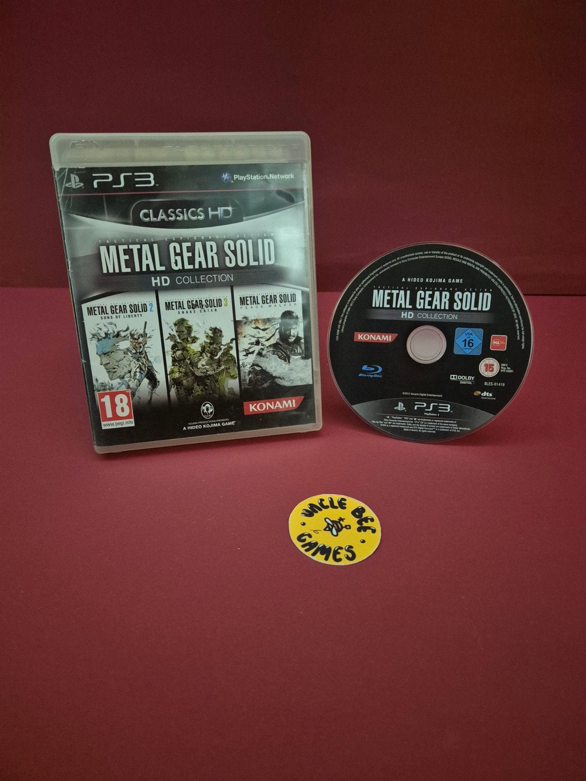 Metal Gear Solid HD Collection, Avontuur en Actie, Online, 1 speler, Zo goed als nieuw
