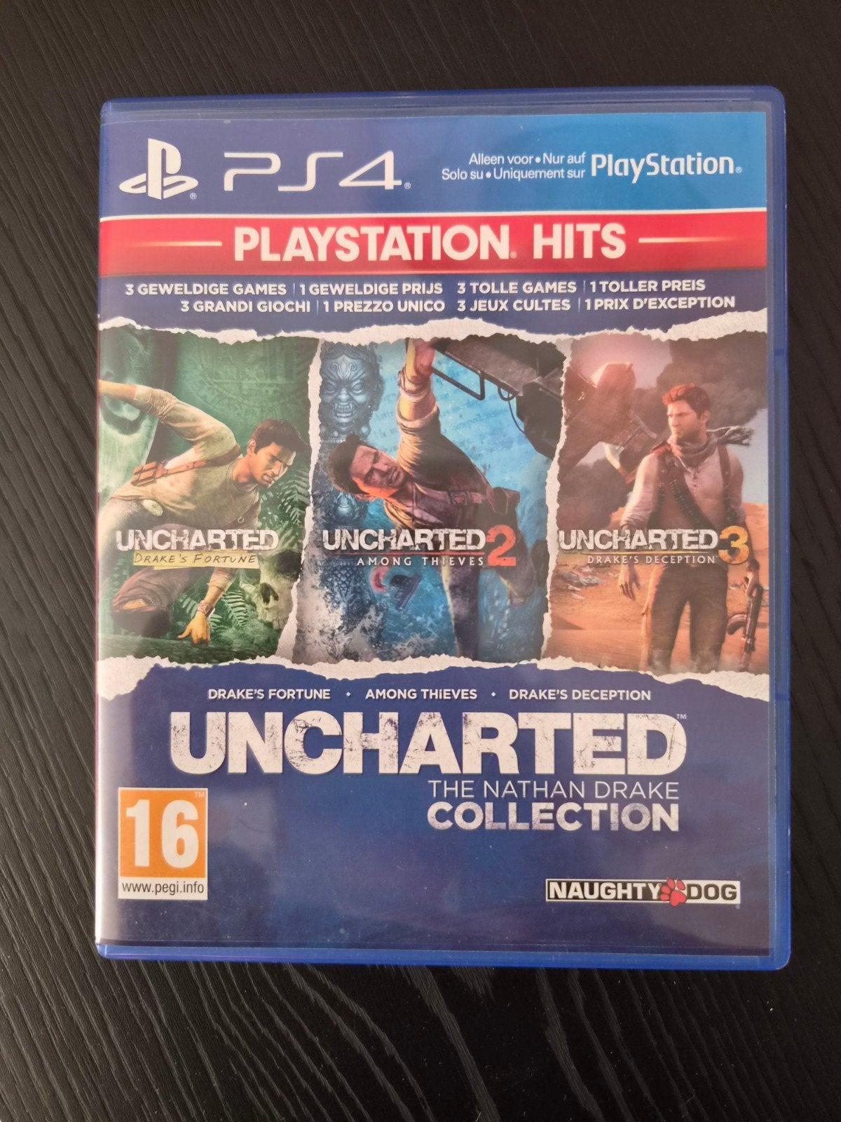 Uncharted: The Nathan Drake Collection PS4, Avontuur en Actie, 1 speler, Ophalen of Verzenden, Zo goed als nieuw