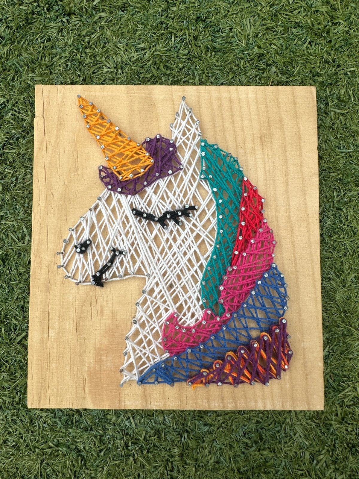 Zelfgemaakte schilderijen van eenhoorn - unicorn, Ophalen