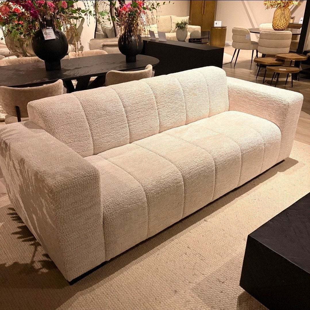 UrbanSofa 3 zits bank Pascal, Ophalen, Nieuw, 75 tot 100 cm, Stof