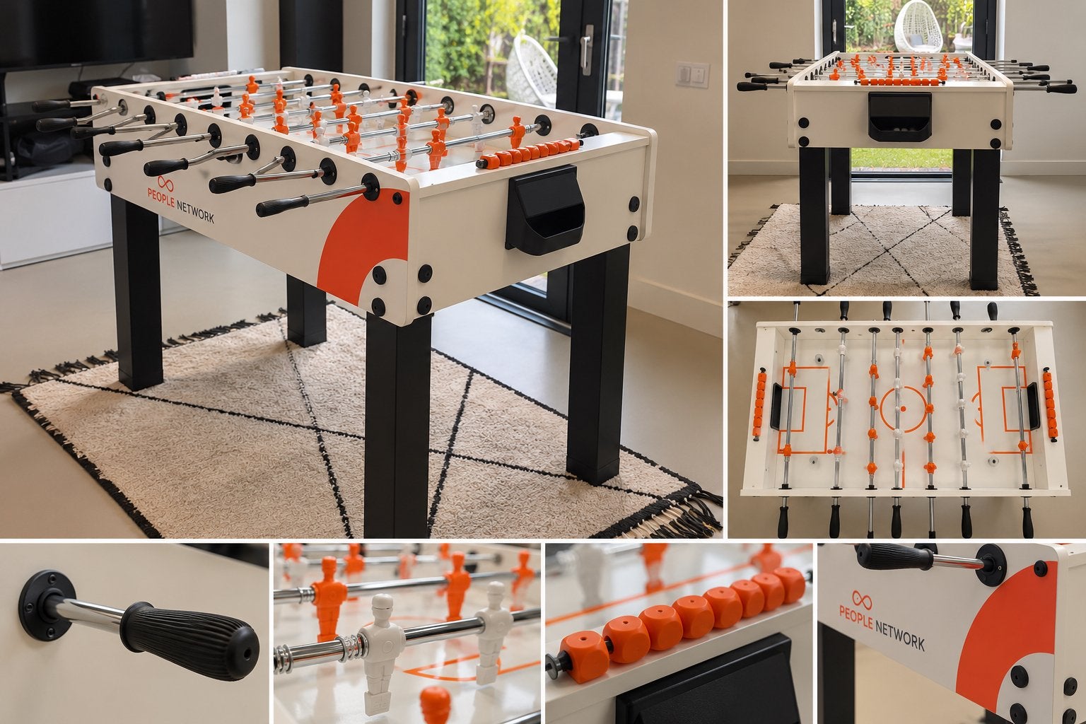 Professionele voetbaltafel / tafelvoetbal – stevig model, Ophalen, Gebruikt