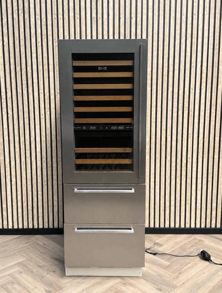 Luxe Sub Zero Wijnklimaatkast +  koelgedeelte, Witgoed en Apparatuur, Koelkasten en IJskasten, Zonder vriesvak, 200 liter of meer