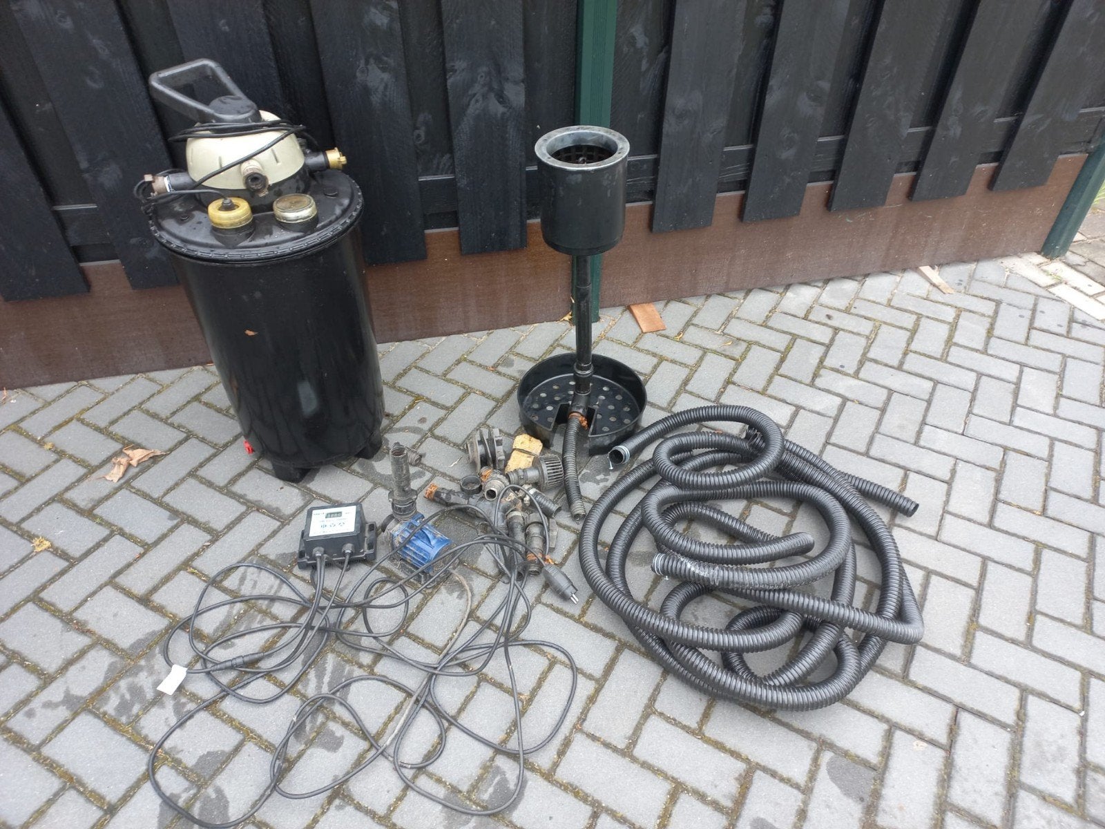 Drukfilter vd vijver  .      Velda clear control filter. Com, Ophalen of Verzenden, Gebruikt, Overige typen