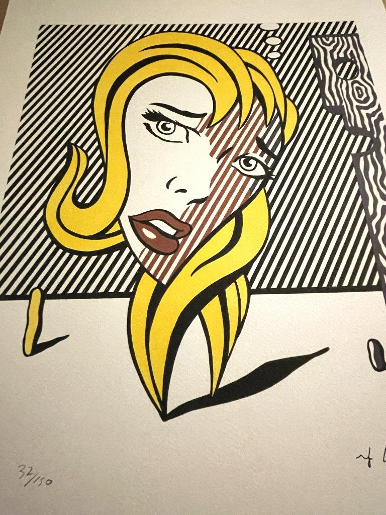 Roy Lichtenstein (1923-1997) - Blond, 1978, Antiek en Kunst, Ophalen of Verzenden