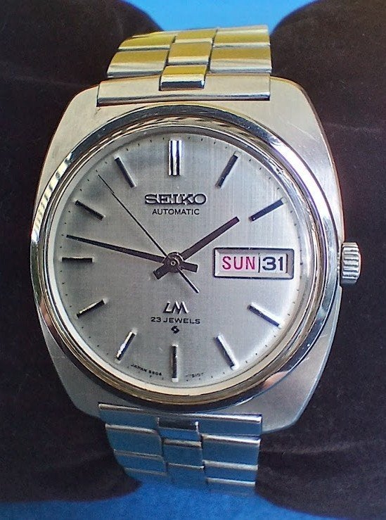 SEIKO LORD MATIC, Seiko, Staal, Met bandje, Polshorloge