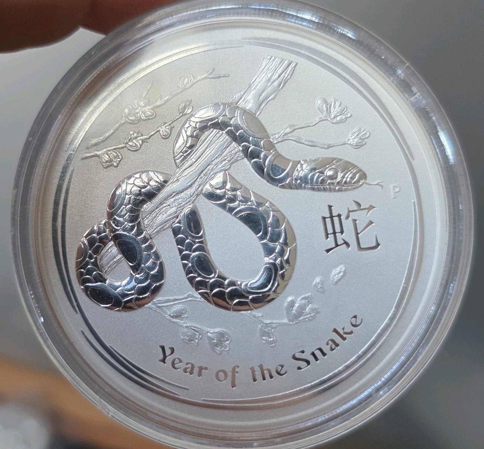 5oz lunar 2 Slang 2013 Australië, Verzenden, Zilver