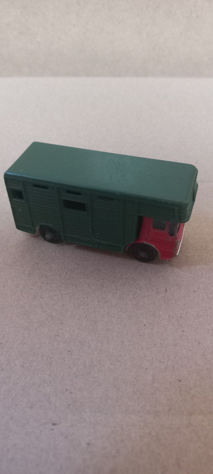Vintage Matchbox paardenvrachtwagen, Ophalen of Verzenden, Gebruikt