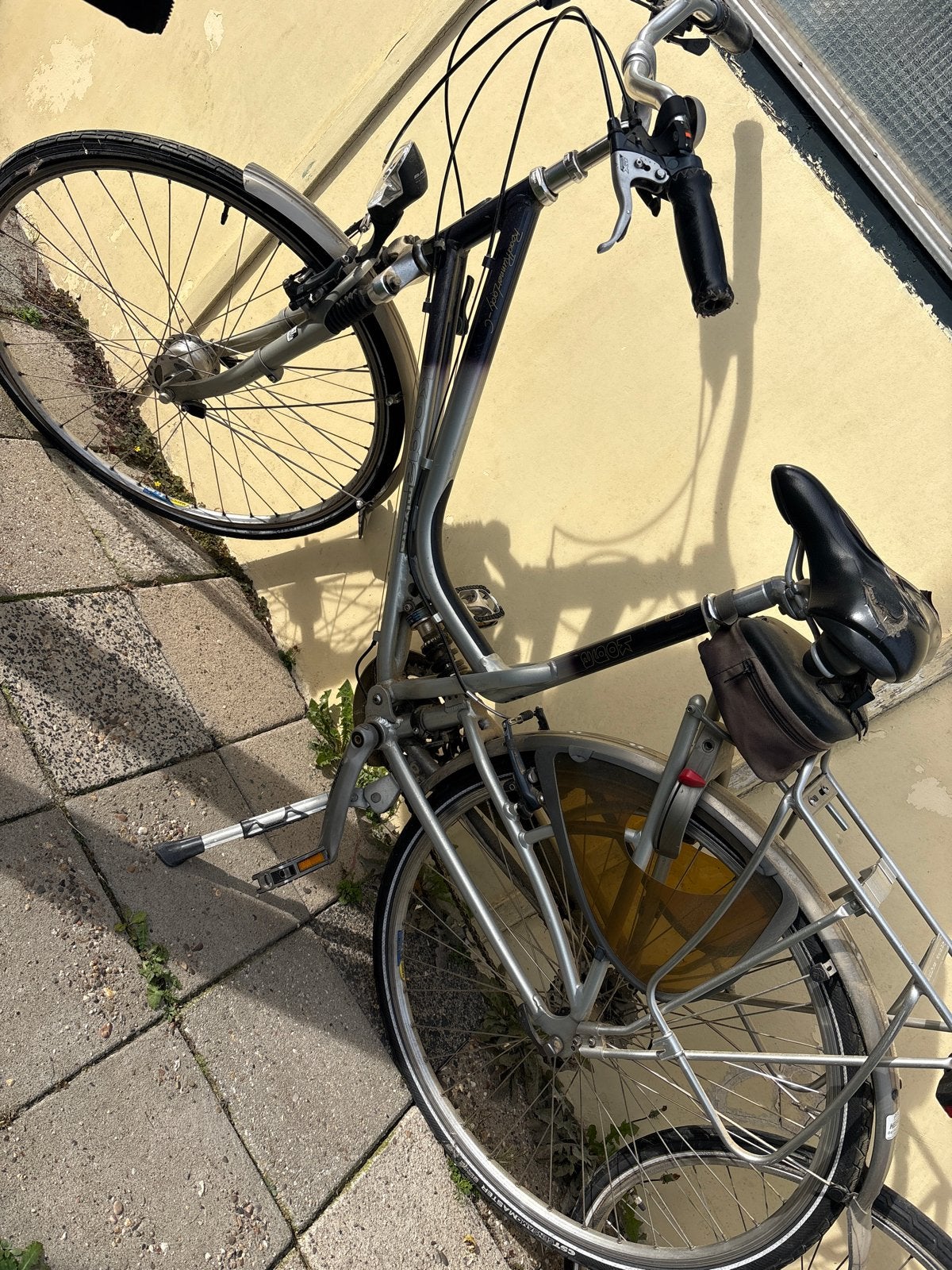 Gebruikte Gazelle fiets met versnellingen, Ophalen, Velgrem, Gazelle, 53 tot 56 cm