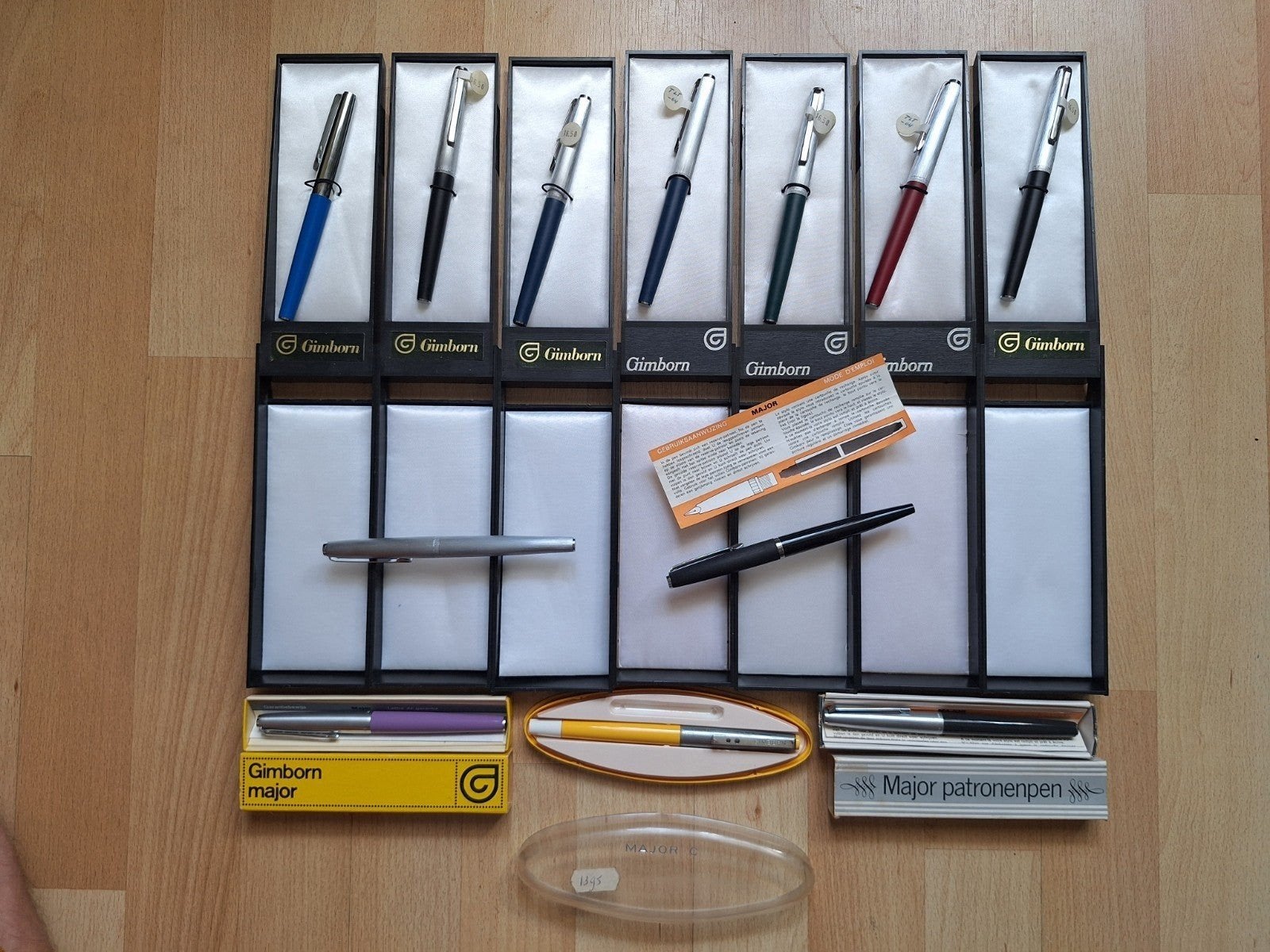 Gimborn Major Vulpen Collectie, Verzamelen, Ophalen of Verzenden, Gebruikt, Vulpen, Overige merken