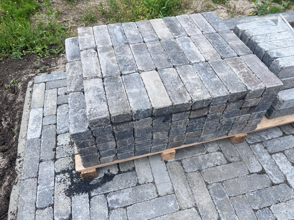 Waalformaat straatstenen Kijlstra Oud Drachten, Ophalen, Klinkers, Zo goed als nieuw, Minder dan 5 m²