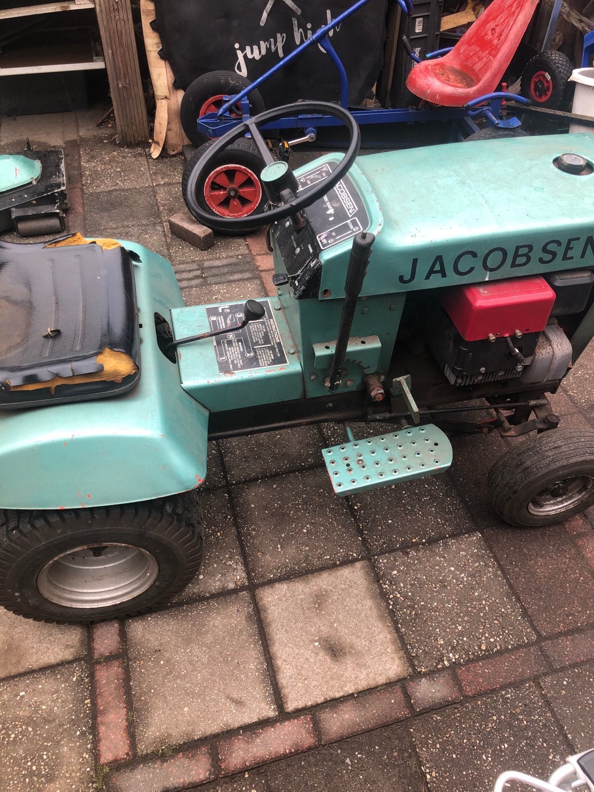 Zitmaaier Jacobsen LT 80 - Klassieker voor Tractor Pulling, Ophalen of Verzenden