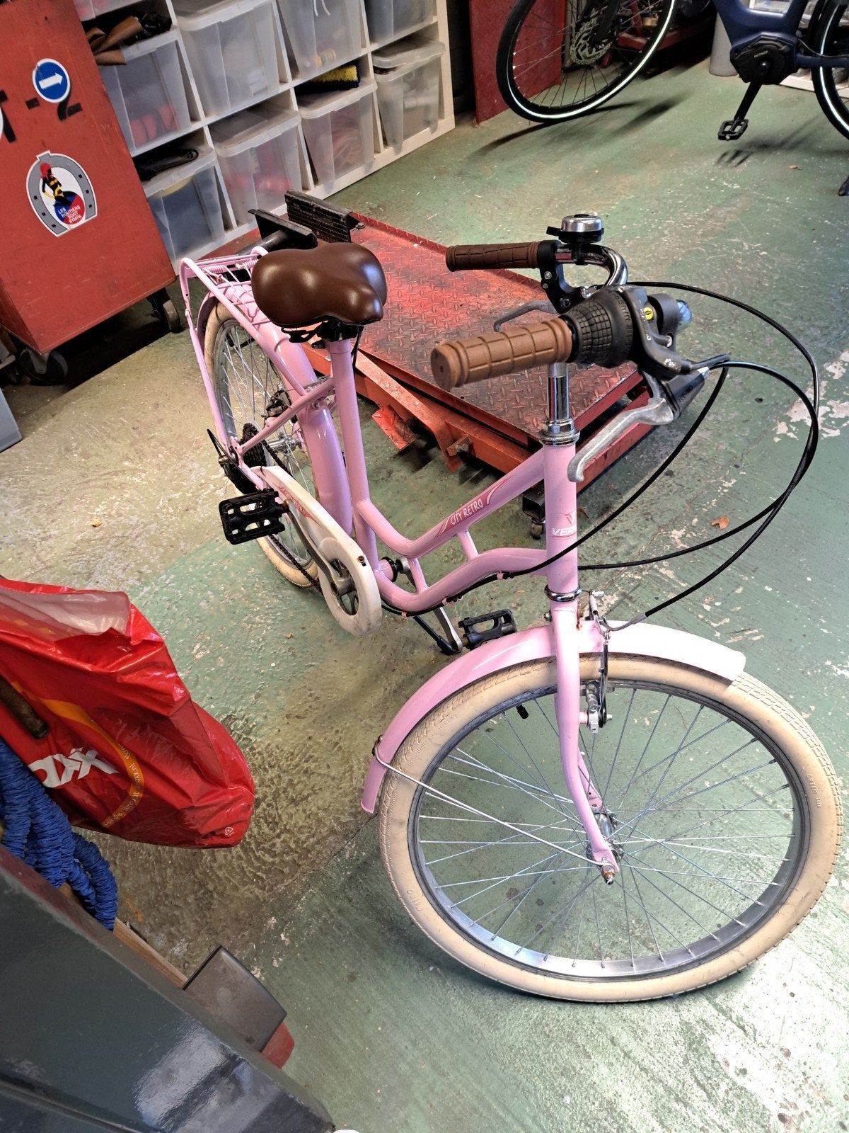 nette meiden fiets met versnellingen, Ophalen, Gebruikt