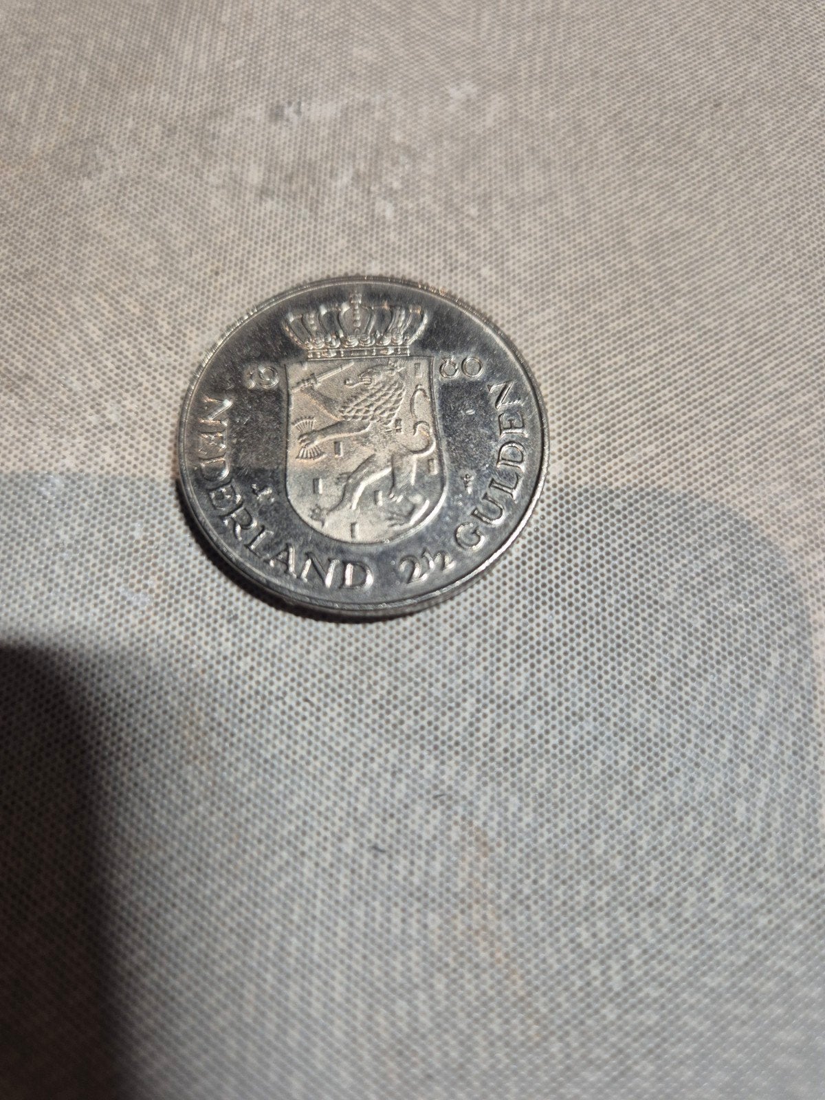 Rijksdaalder, Postzegels en Munten, Ophalen, Koningin Juliana, 2½ gulden, Losse munt