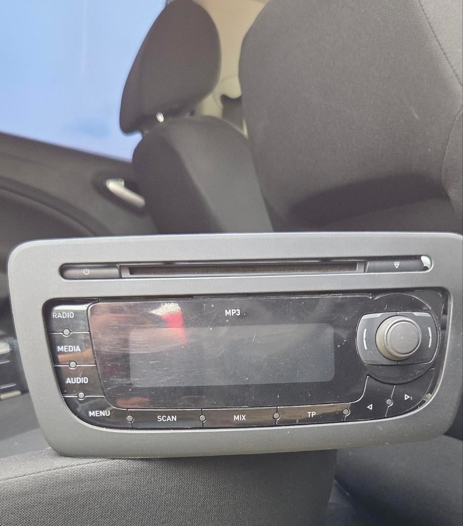 Originele autoradio Seat Ibiza 2008 MP3, Auto diversen, Ophalen of Verzenden, Gebruikt