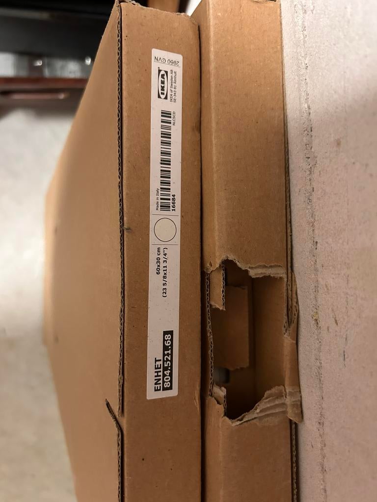 IKEA ENHET kastdeuren 60x30 cm nieuw in doos, Ophalen, 50 tot 100 cm, Zo goed als nieuw, Minder dan 100 cm