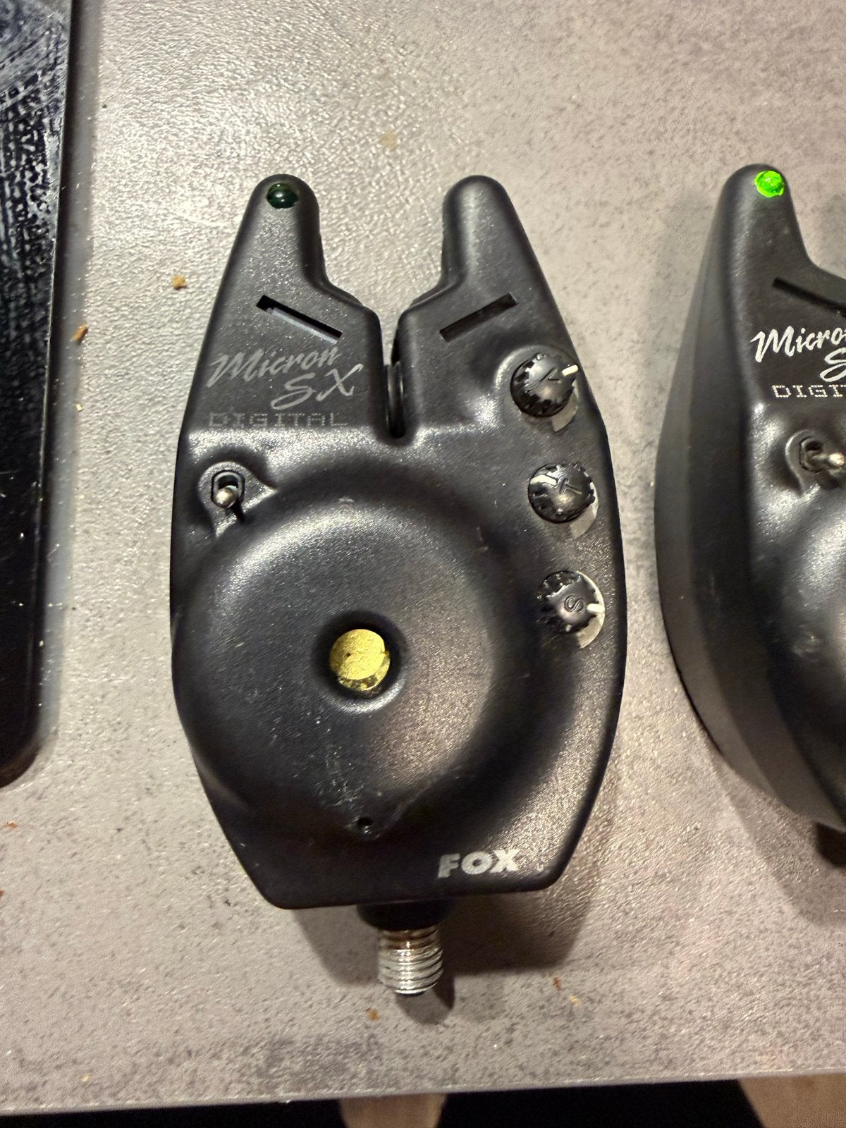 2x Fox Micron SX Digital Beetmelders Groen, Ophalen of Verzenden, Gebruikt, Overige typen
