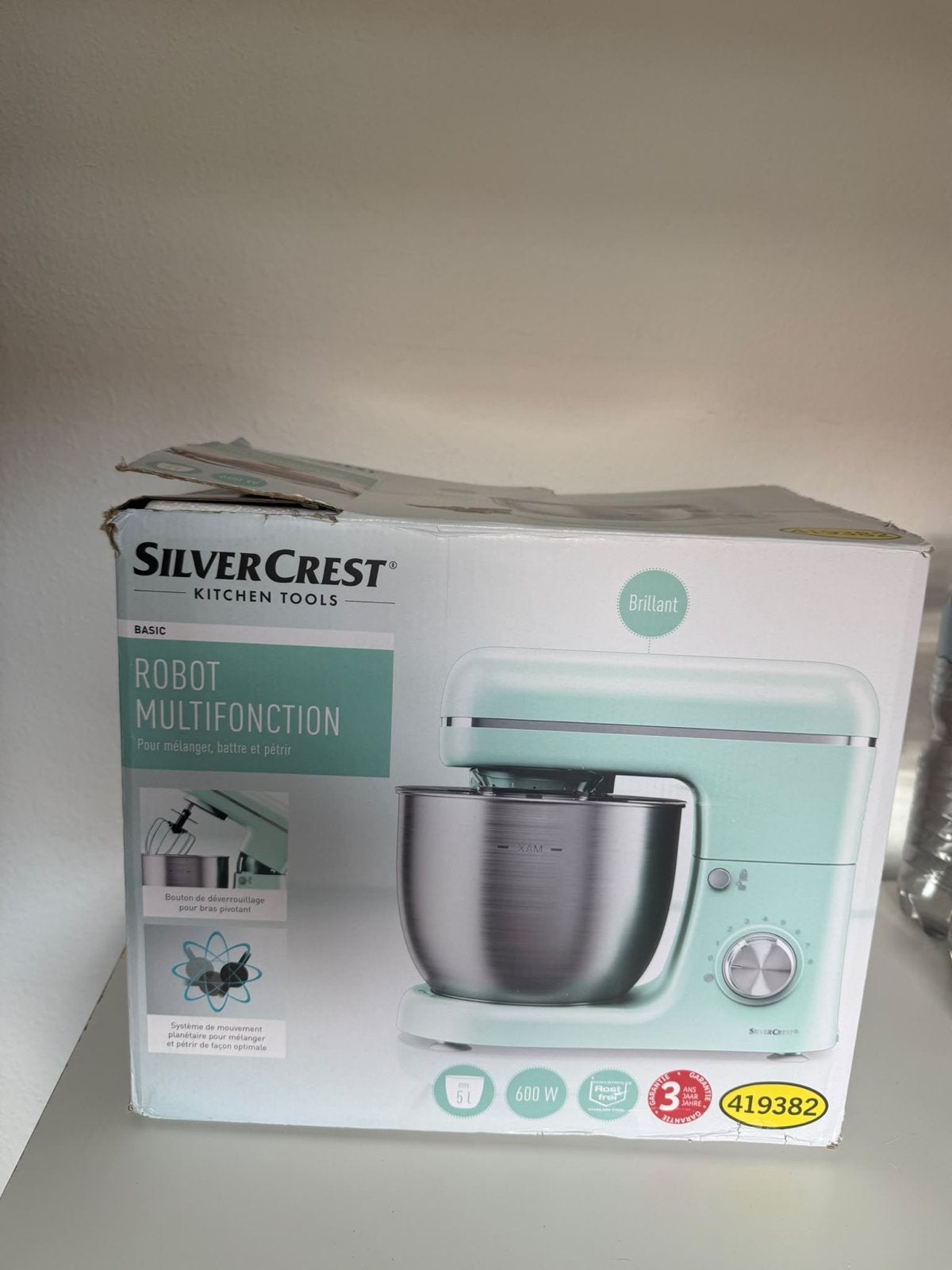 Nieuwe SilverCrest Robot Multifonction - Keukenmachine, Witgoed en Apparatuur, 4 liter of meer, Ophalen, Nieuw