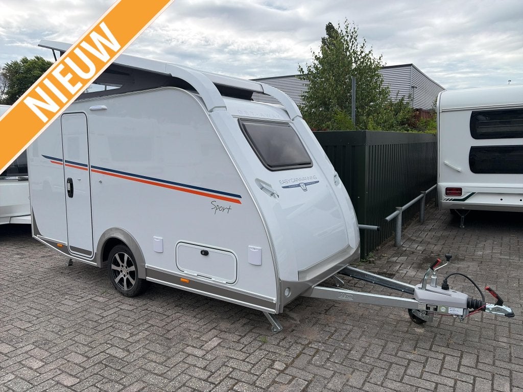 Easy Caravanning GetAway Sport CS, Tot en met 3, 4 tot 5 meter, 500 - 750 kg, Dwarsbed