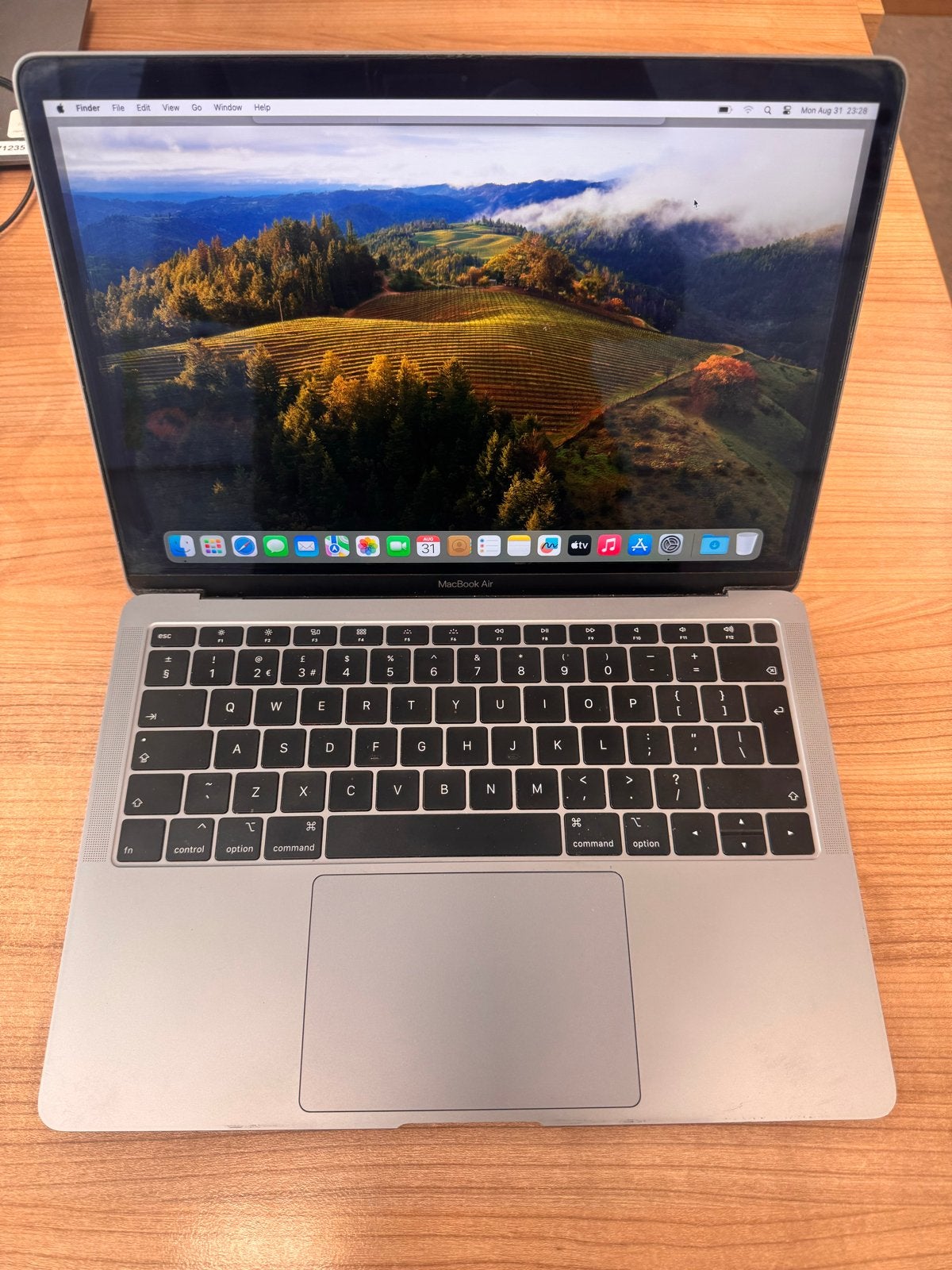 MacBook Air 13 inch Retina-display, Gebruikt, Qwerty, 8 GB, 13 inch
