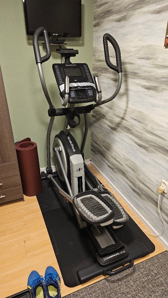 Nordictrack Commercial 12.9 Crosstrainer, Ophalen, Gebruikt, Metaal, Crosstrainer