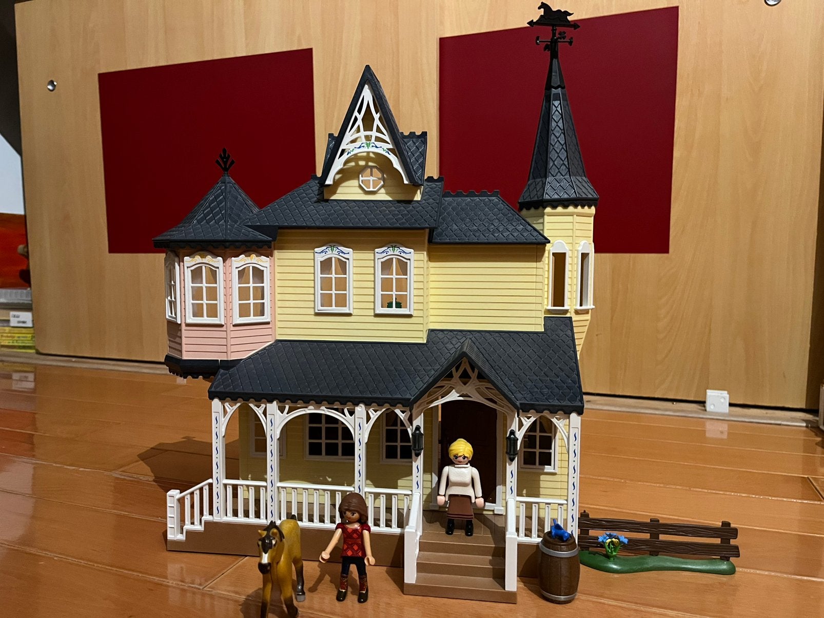 Spirit en Lucky - huis 9475, Kinderen en Baby's, Speelgoed | Playmobil, Ophalen, Zo goed als nieuw