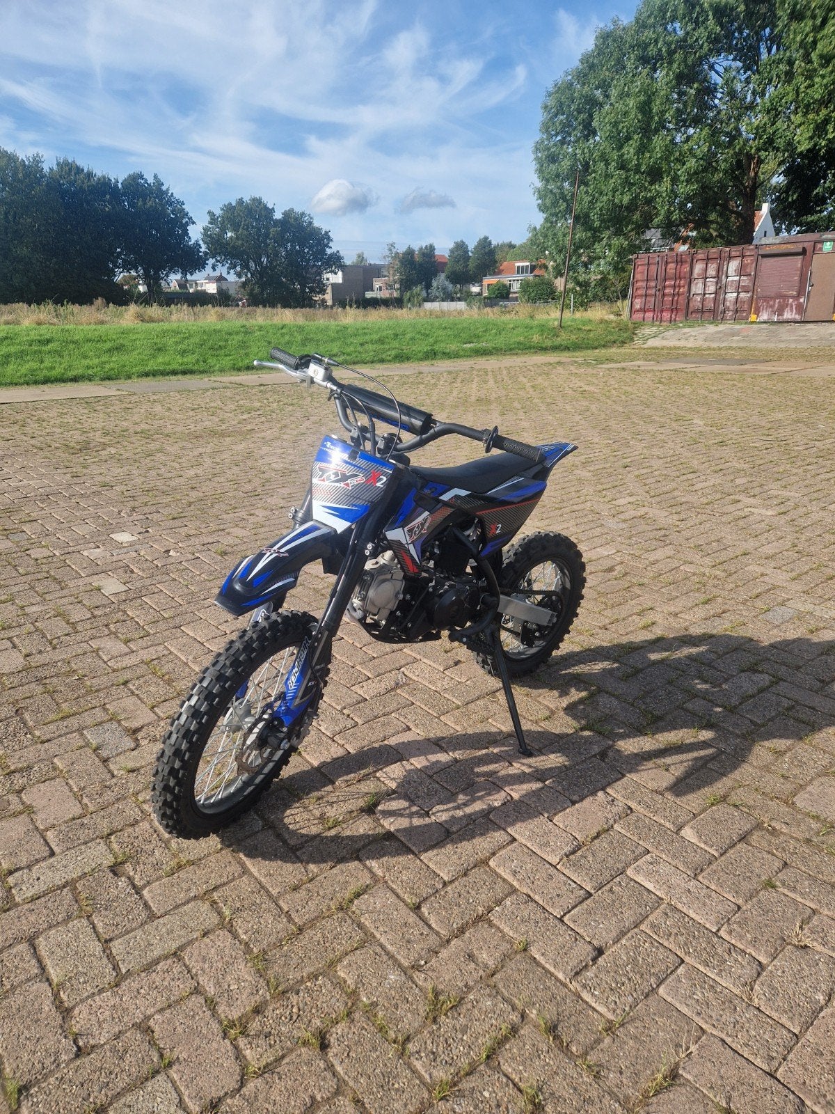 pitbike 110cc, Ophalen, Gebruikt