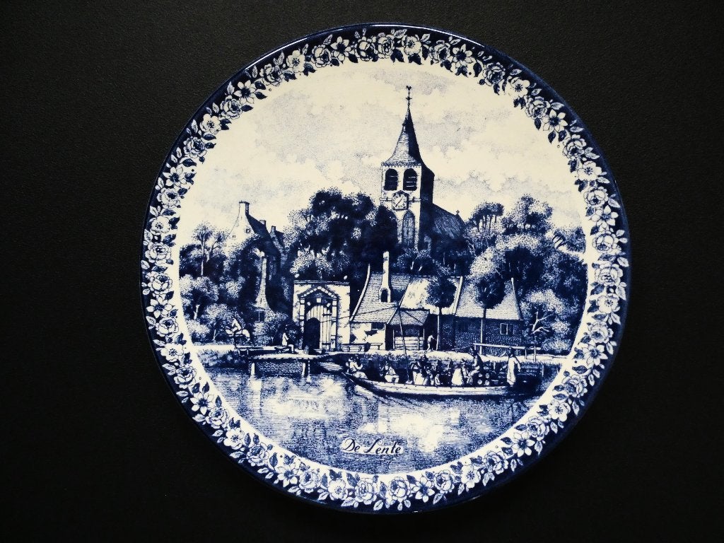 4 Jaargetijden wandborden lente zomer herfst winter Chemkefa, Ophalen of Verzenden
