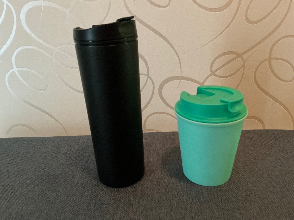 Thermofles en afsluitbare beker (alleen ophalen), Overige typen, Ophalen, Gebruikt