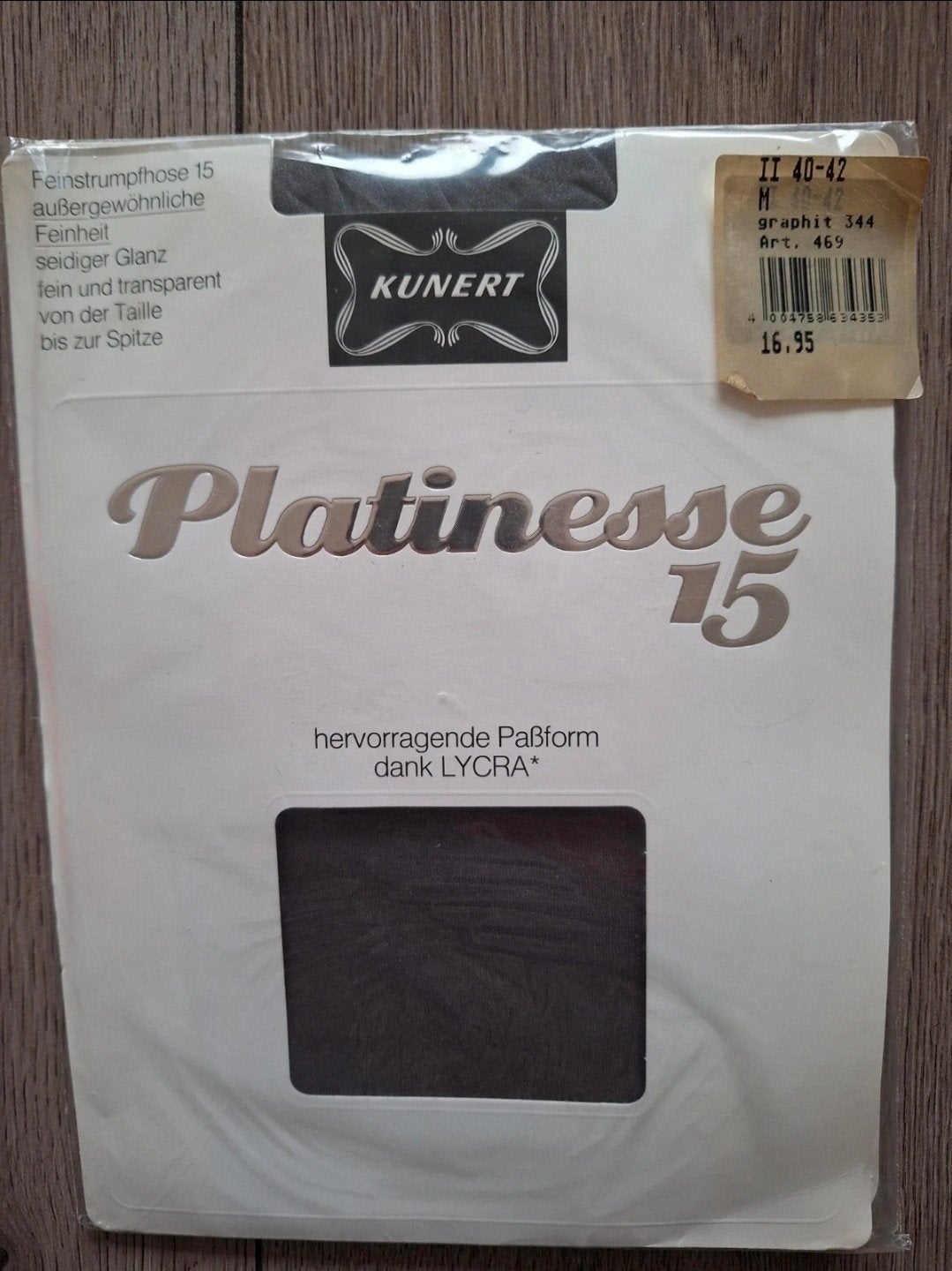 Panty's maat M 15 den nieuwe, Kunert, Ophalen of Verzenden, Nieuw, Panty