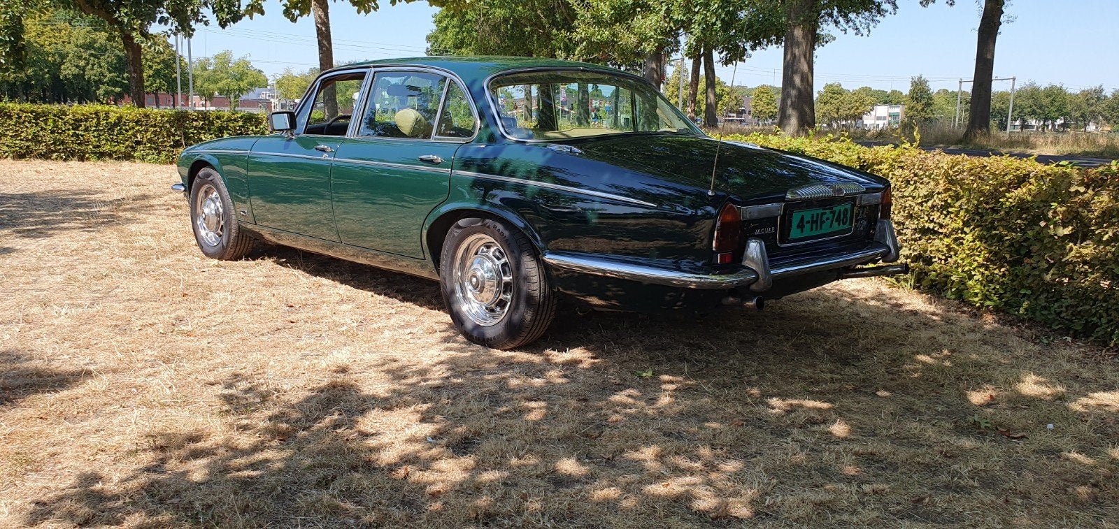 Jaguar XJ6 4.2 airco, cruise control alle inruil mogelij, Auto's, Automaat, Achterwielaandrijving, Beige, 4 stoelen