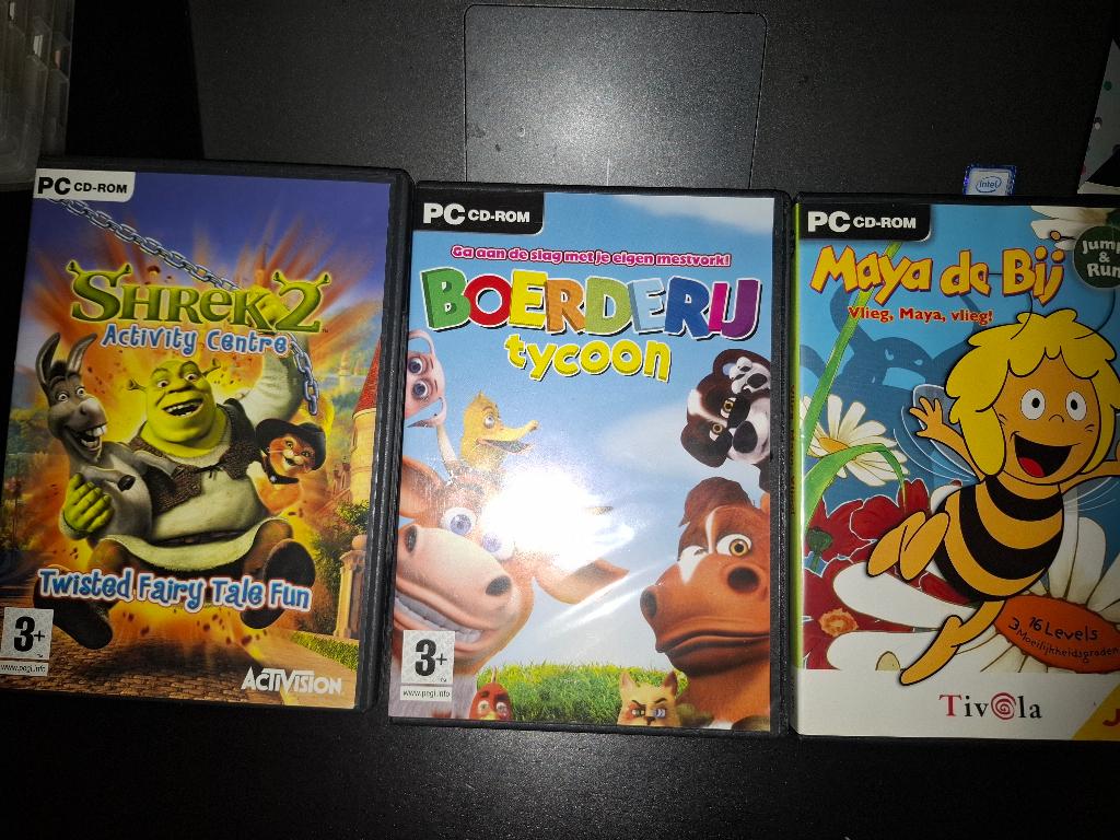 Pc  cd rom, Spelcomputers en Games, Games | Pc, 1 speler, Ophalen, Gebruikt, Vanaf 3 jaar