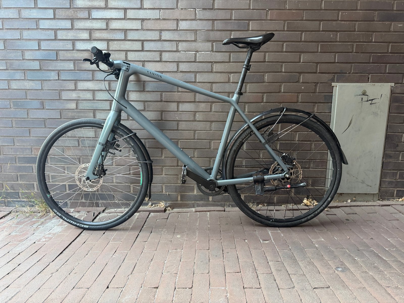 Canyon Commuter U10 Urban AL XL Alfine 11 Riemaandrijving, Versnellingen, Zo goed als nieuw, Schijfrem, 65 cm of meer
